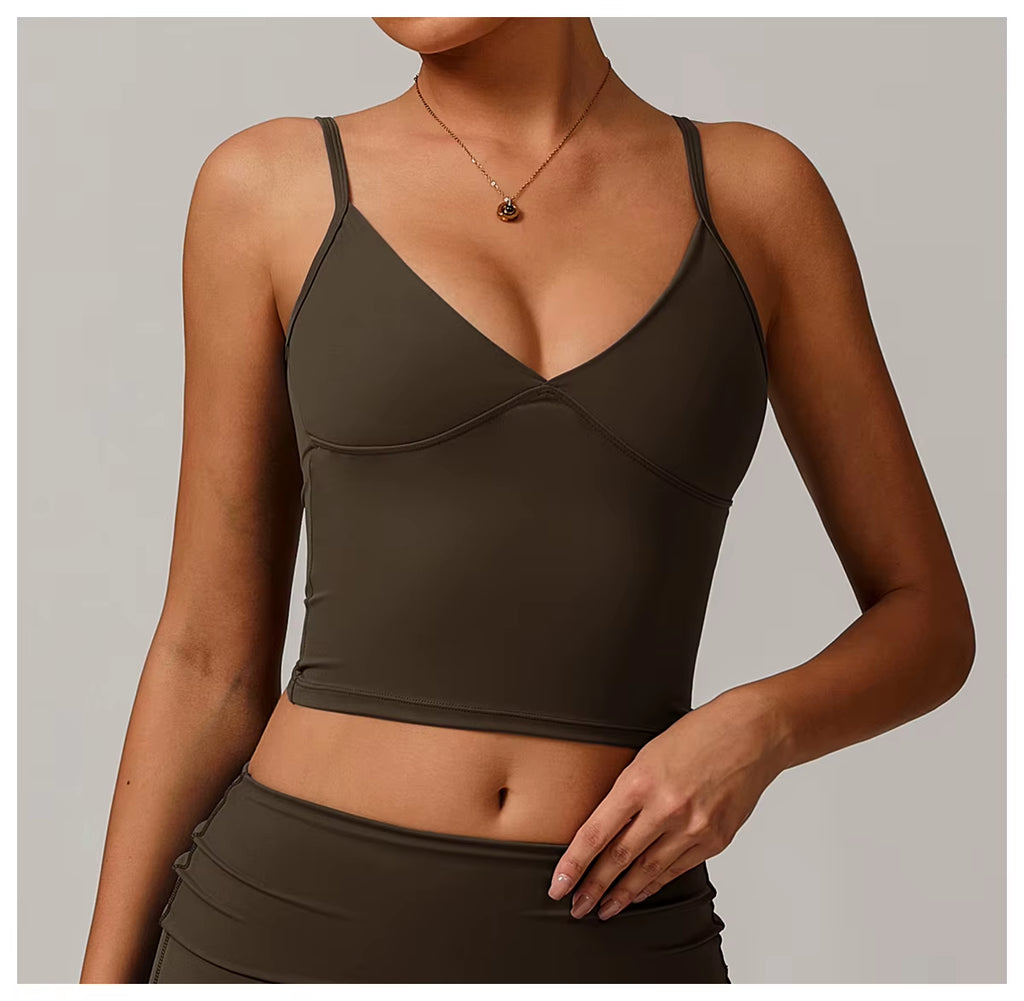 Let's Play Sports Top: Women's Adjustable Yoga & Running Top