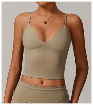 Open image in slideshow, Let&#39;s Play Sports Top: Women&#39;s Adjustable Yoga &amp; Running Top
